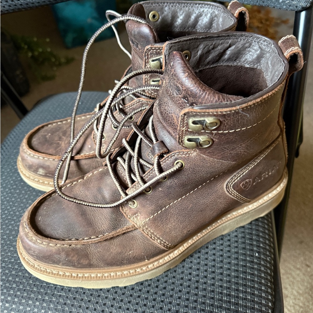 Ariat Men's Distressed Brown Leather Boots